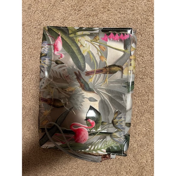 TED BAKER Flamingo Envelope Clutch Bag - Picture 2 of 4